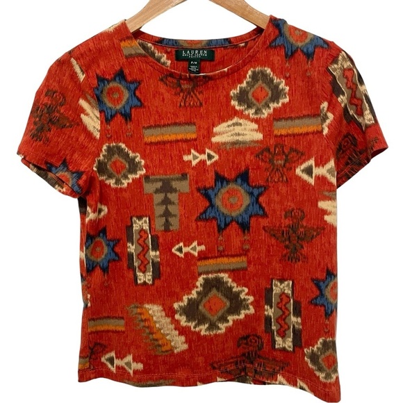 Lauren Ralph Lauren Tops - 💚 3/$15 Bundle Sale Lauren Ralph Lauren Women's Short Sleeve Top, Petite Medium